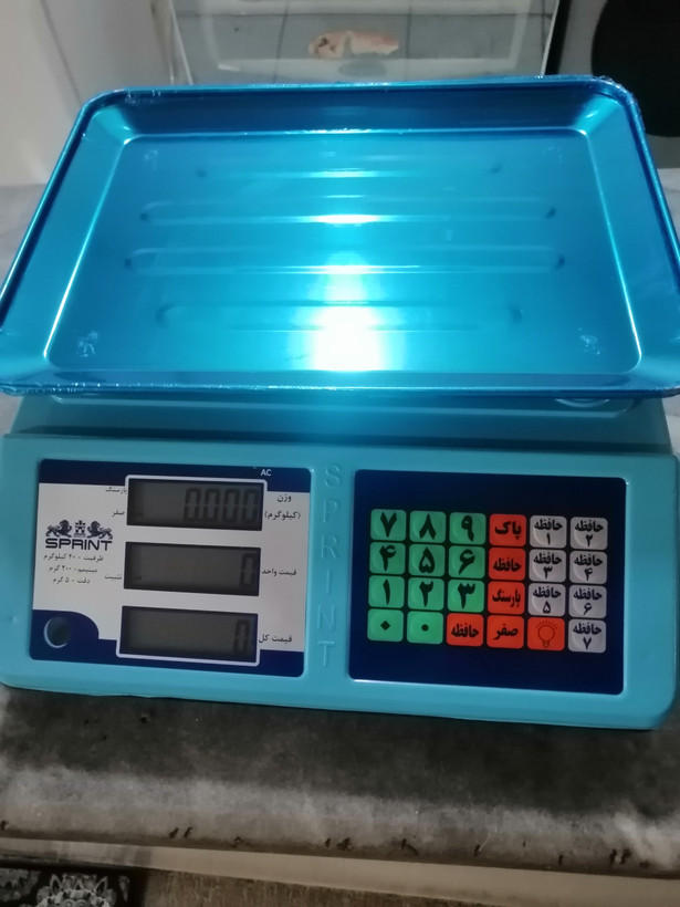 ترازو دیجیتال 40 کیلویی با دقت 5گرم