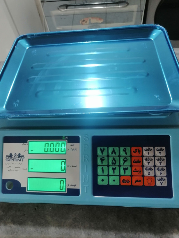 ترازو دیجیتال 40 کیلویی با دقت 5گرم