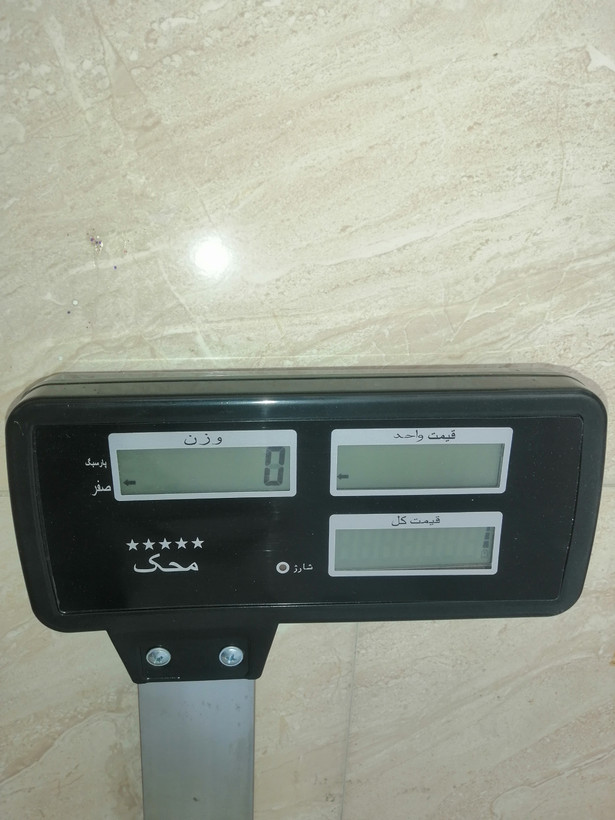 ترازو 80 کیلویی علمک دار محک تمام فلز
