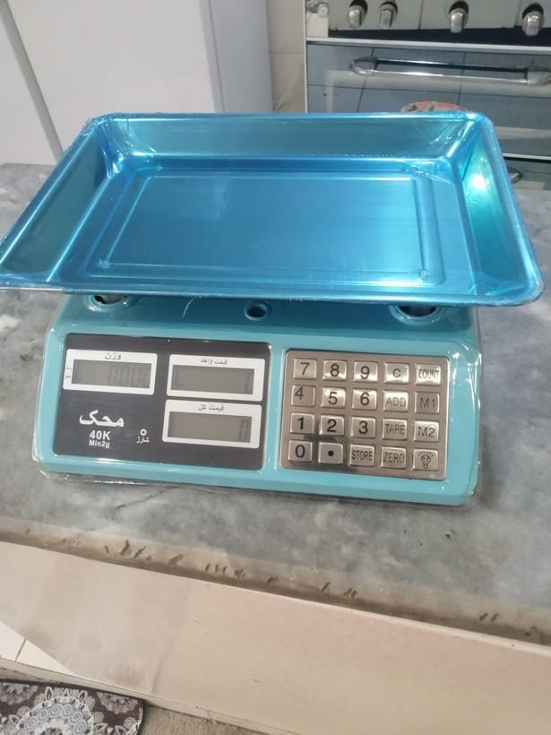 ترازو 40 کیلویی اصل محک سینی بزرگ